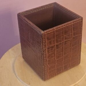 Leather Pencil Holder